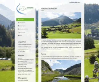 Campadi-Rein.ch(Beinvegni) Screenshot