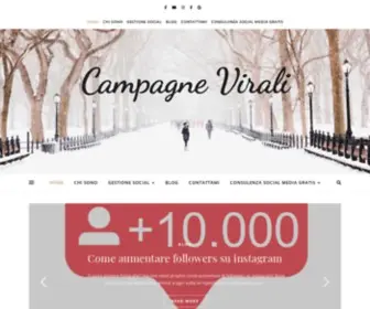 Campagnevirali.it(Social Media Manager) Screenshot