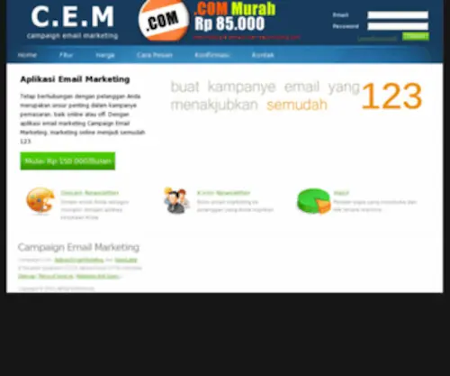 Campaign.co.id(Aplikasi Email Marketing Indonesia) Screenshot