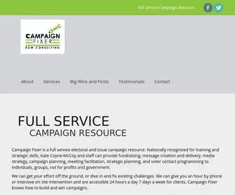 Campaignfixer.com(Campaignfixer) Screenshot