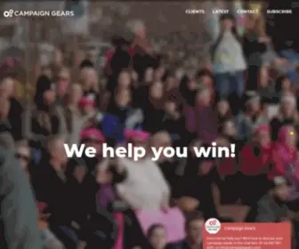 Campaigngears.com(Campaign Gears) Screenshot