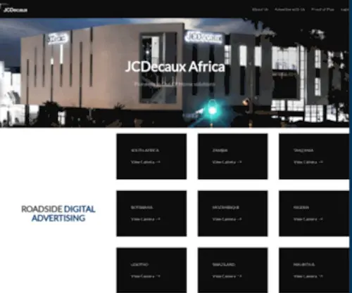 Campaignoutdoor.co.za(JCDecaux) Screenshot