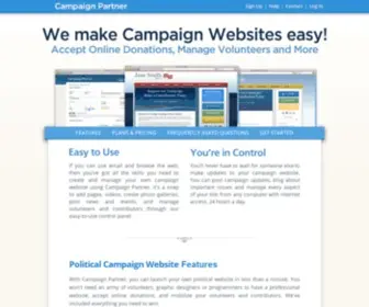 Campaignpartner.com(Campaign Partner) Screenshot