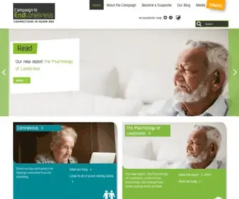 Campaigntoendloneliness.org(Nobody should be lonely in older age. We believe that loneliness) Screenshot