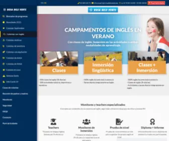 Campamentosrv.es(Campamentos de inglés) Screenshot