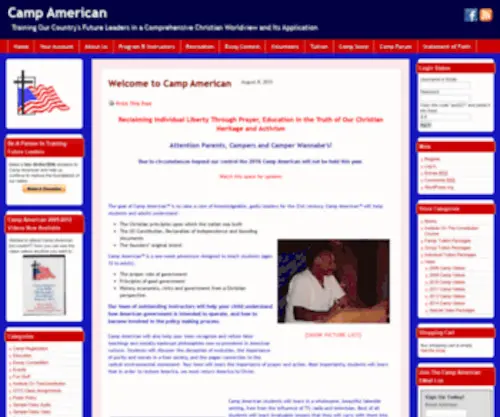 Campamerican.com(Campamerican) Screenshot