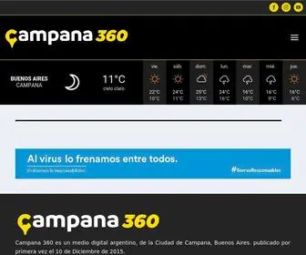 Campana360.com(Campana 360) Screenshot