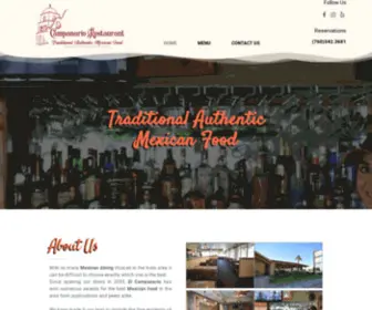 Campanariorestaurant.com(Traditional Authentic Mexican Food) Screenshot