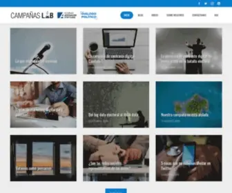 Campanaslab.org(Campañas Lab) Screenshot