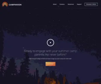 Campanionapp.com(Campanion) Screenshot