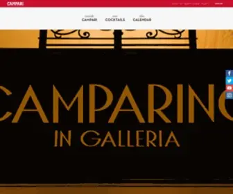 Campari.com(Home) Screenshot