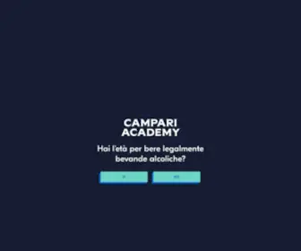 Campariacademy.it(Campari Academy) Screenshot