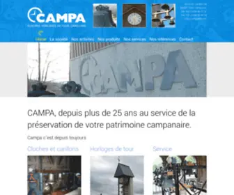 Campatellin.be(Cloches Horloges de tour) Screenshot