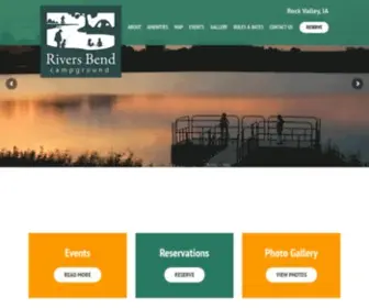 Campatriversbend.com(Rivers Bend Campground) Screenshot