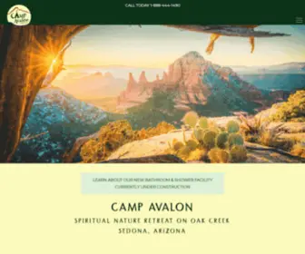 Campavalon.org(Camp Avalon) Screenshot