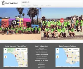 Campawesome.com(Camp Awesome) Screenshot