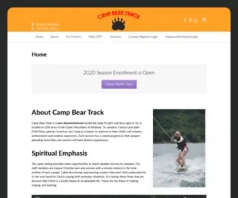 Campbeartrack.com(Camp Bear Track) Screenshot