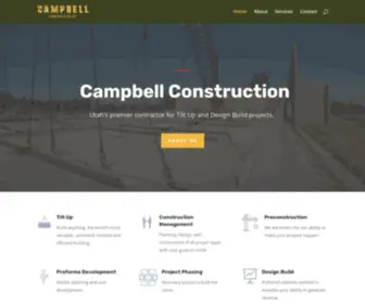 Campbell-CO.com(Campbell Construction) Screenshot