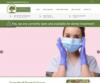 Campbellavedental.com(Dental Services and Treatment in Tucson) Screenshot