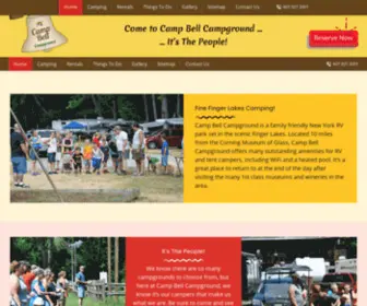 Campbellcampground.com(Camp Bell Campground) Screenshot