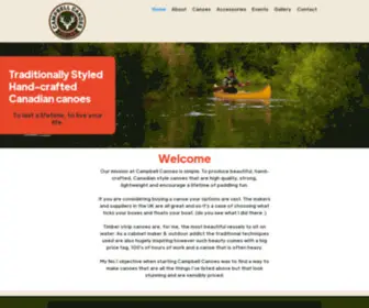 Campbellcanoes.co.uk(Campbell Canoes) Screenshot