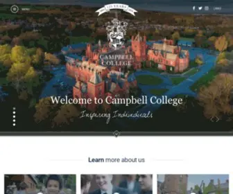 Campbellcollege.co.uk(Campbell College) Screenshot