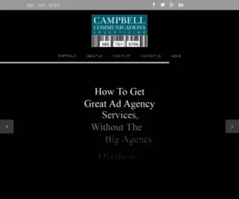 Campbellcommunications.biz(Campbell Communications) Screenshot