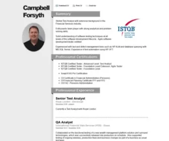 Campbellforsyth.com(Campbell Forsyth) Screenshot