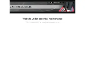 Campbellkilts.co.uk(Highland Outfitters) Screenshot