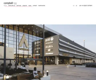 Campbellrigg.com(We are a retail design agency) Screenshot