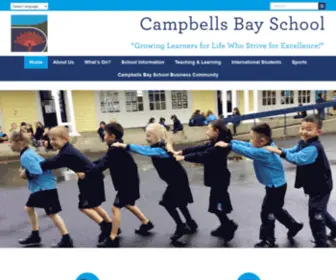 Campbellsbay.school.nz(Campbells Bay School) Screenshot