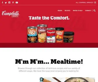 Campbells.com(Quality Soups) Screenshot
