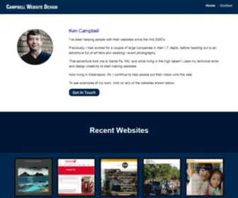 Campbellwebsitedesign.com(Campbell Website Design) Screenshot