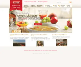 Campbellwellness.com(Campbell’s) Screenshot