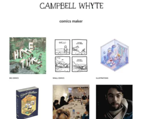 Campbellwhyte.com(Comic) Screenshot