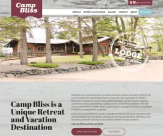 Campbliss.org(Camp Bliss) Screenshot