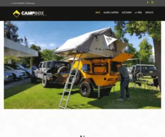 Campbox.cl(Expedition Trailers) Screenshot