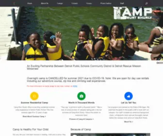 Campburtshurly.org(An Amazing Summer Camp for DPSCD Students) Screenshot