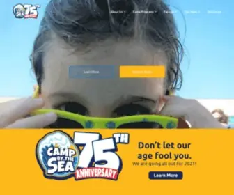 Campbythesea.org(Camp By The Sea) Screenshot