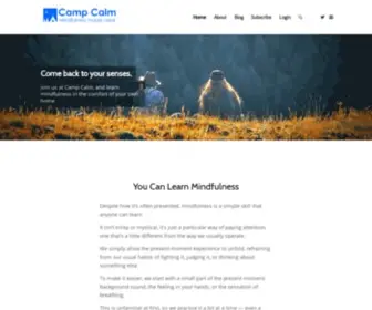 Campcalm.com(Campcalm) Screenshot