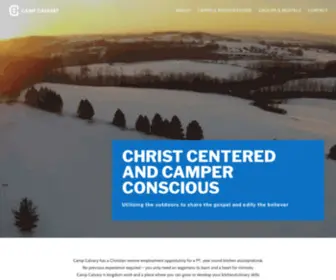 Campcalvary.com(Camp Calvary) Screenshot