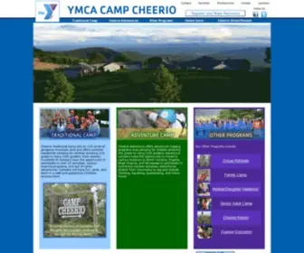 Campcheerio.org(Camp Cheerio) Screenshot