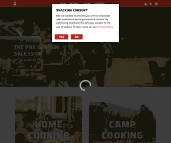 Campchef.com(Camp Chef) Screenshot