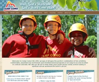 Campcomo.com(Camp Como) Screenshot