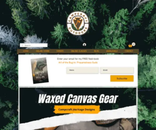 Campcraftoutdoors.com(Campcraft Outdoors) Screenshot