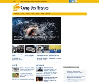 Campdesrecrues.com(Campdesrecrues) Screenshot
