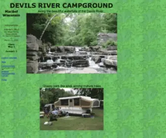 Campdevilsriver.com(Devils River Campground) Screenshot