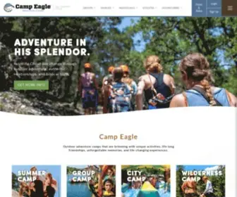 Campeagle.org(Camp Eagle) Screenshot