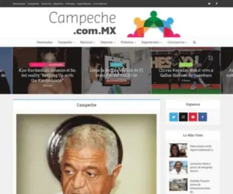 Campeche.com.mx(Pulitzer) Screenshot
