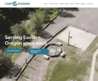 Campelkanah.com(Camp Elkanah) Screenshot